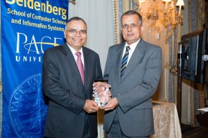 Mr. Surya Kant receives his LST Award from Dean Gupta