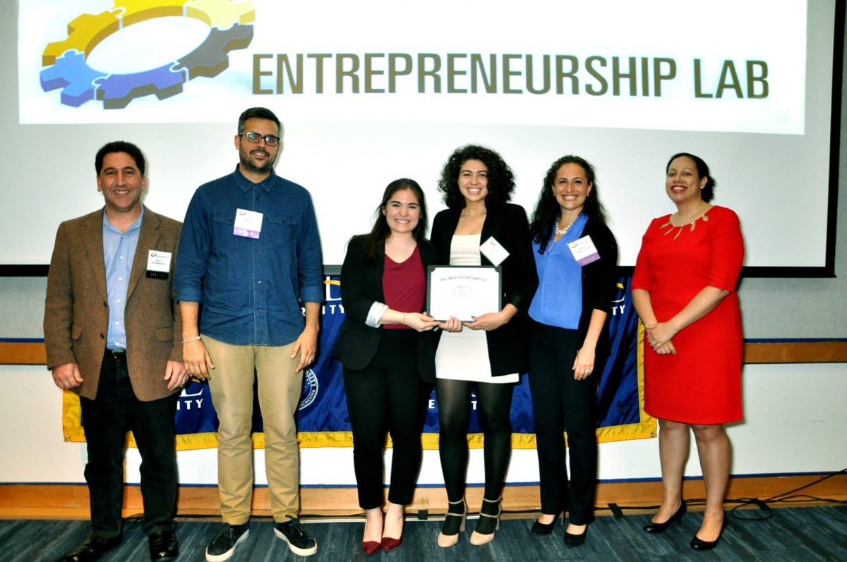 Seidenberg students snatch first and second spot at Pace Pitch Contest