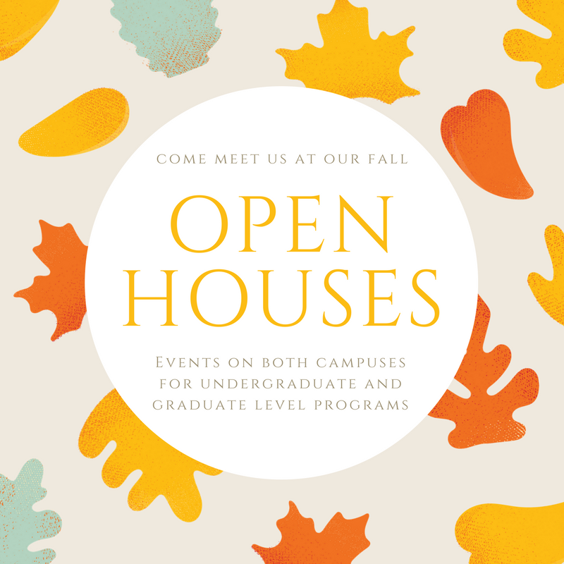 Come meet the Seidenberg School at our Fall Open Houses!