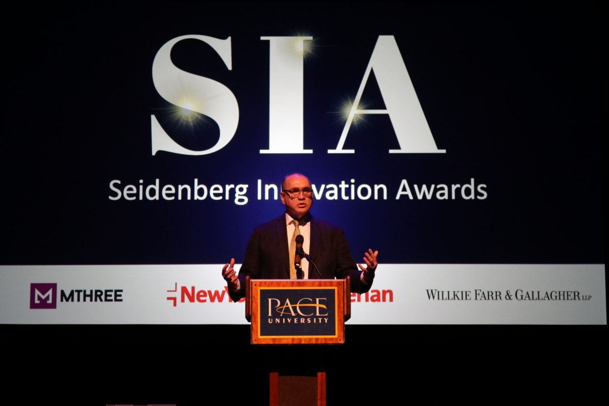 Seidenberg Innovation Awards honors the top tech innovators of today, supports tech innovators of tomorrow