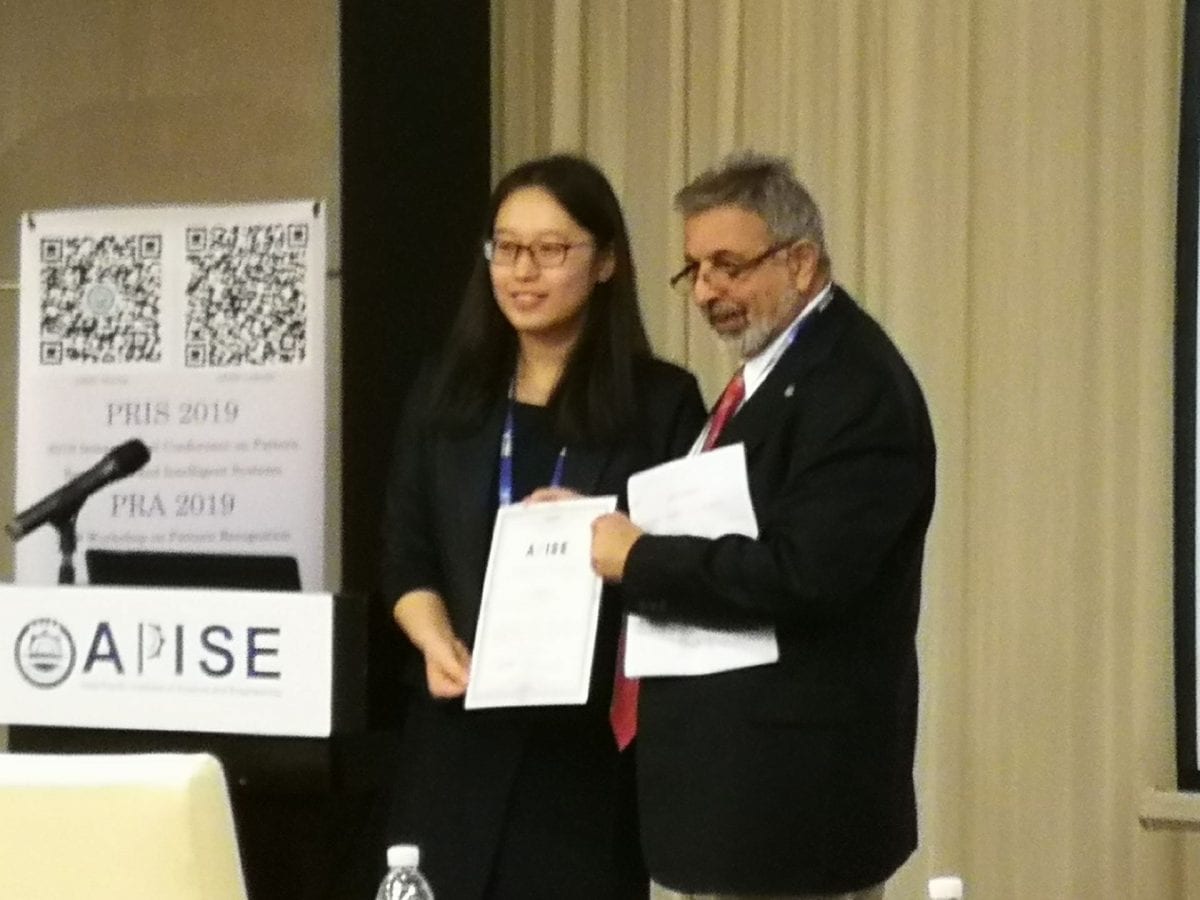 Seidenberg PhD candidate Sukun “Luna” Li presents paper in Shanghai, wins ‘Best Presenter’ award