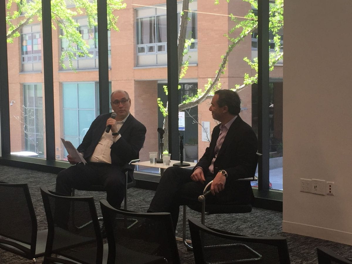 The Seidenberg Tech Leadership Series wrapped up with Qlik CEO, Mike Capone